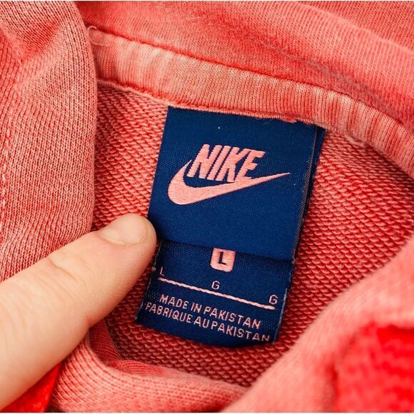 Nike | women’s short sleeve oversized hoodie workout sweatshirt | size large - Picture 2 of 7